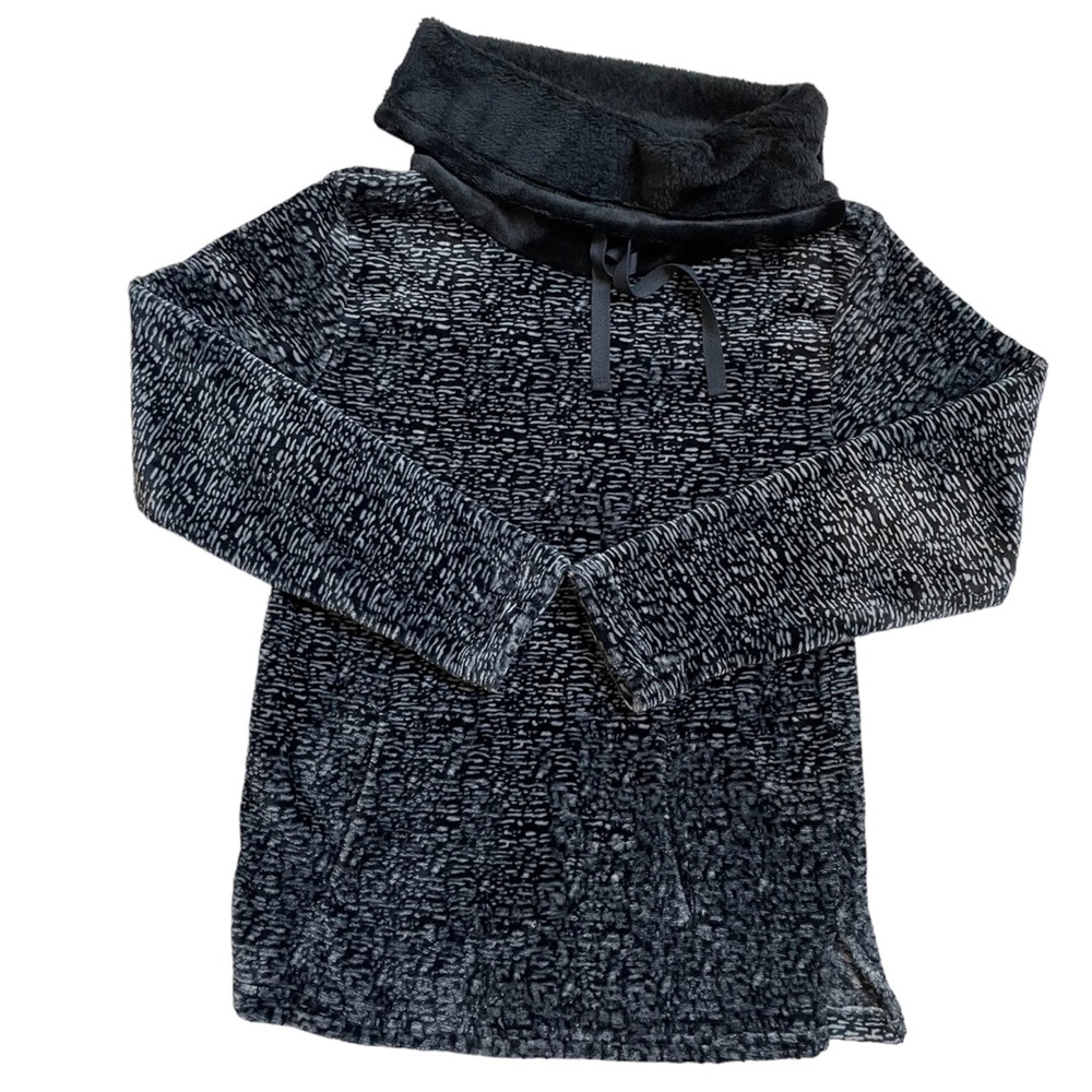 Sleepyheads cowlneck drawstring loungewear fleece  pullover